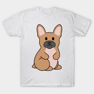 Brown French Bulldog T-Shirt